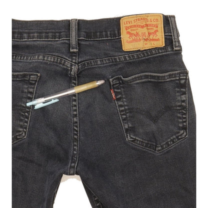 Levi's 511 Men Blue Straight Slim Stretch Jeans W30 L30