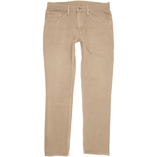 Levi's 511 Men Grey Straight Slim Stretch Jeans W34 L34