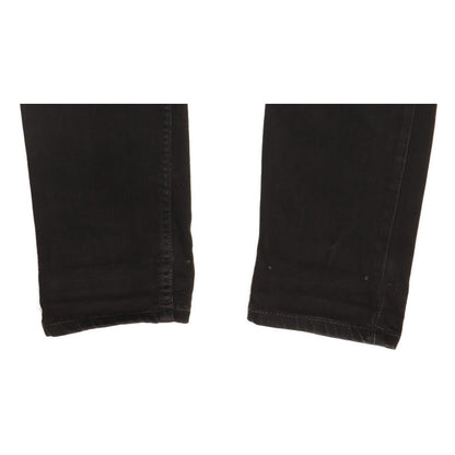 Levi's 512 Men Black Tapered Slim Stretch Jeans W30 L30