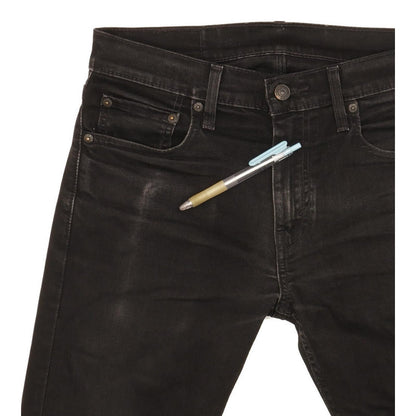 Levi's 512 Men Black Tapered Slim Stretch Jeans W30 L30