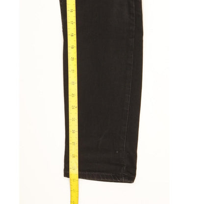 Levi's 512 Men Black Tapered Slim Stretch Jeans W30 L30