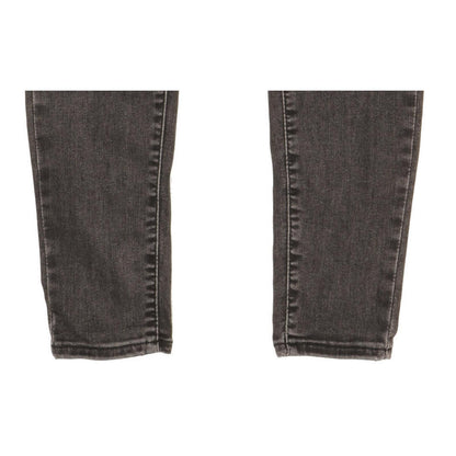 Levi's Mile Black Skinny Slim Stretch Jeans High Waisted W28 L30