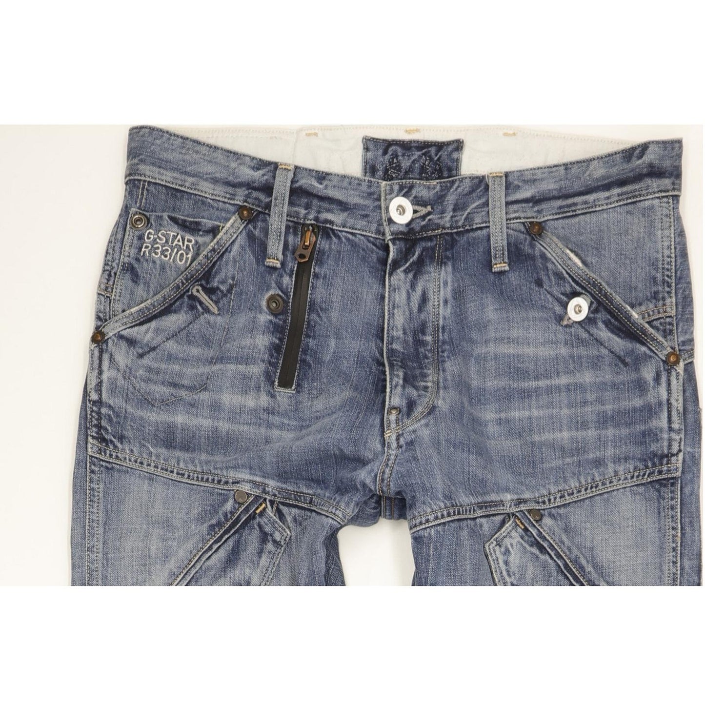 G-Star Scuba 5620 Men Blue Tapered Slim Jeans W32 L34