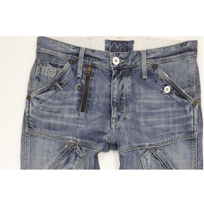 G-Star Scuba 5620 Men Blue Tapered Slim Jeans W32 L34