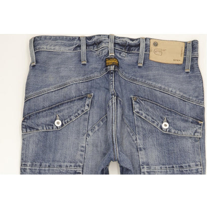 G-Star Scuba 5620 Men Blue Tapered Slim Jeans W32 L34
