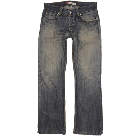 Levi's 512 Men Blue Bootcut Slim Jeans W33 L33