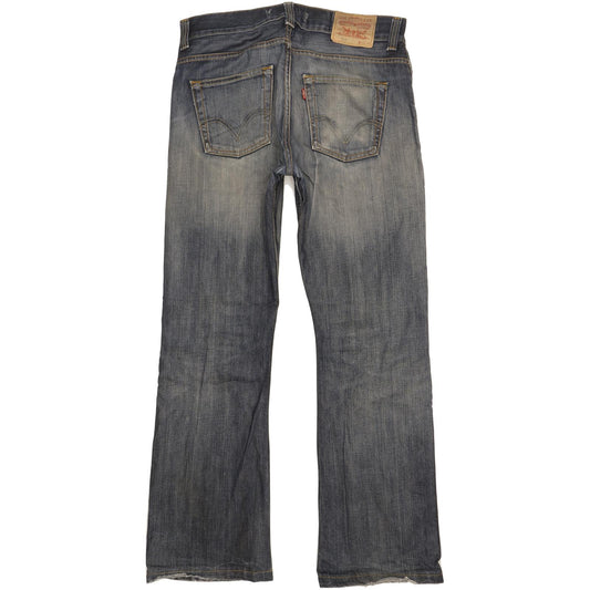 Levi's 512 Men Blue Bootcut Slim Jeans W33 L33