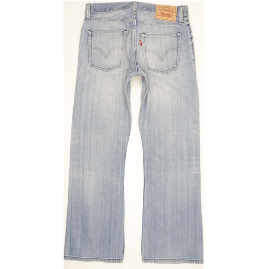 Levi's 527 Men Blue Bootcut Slim Jeans W31 L30