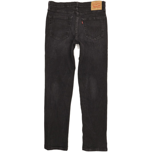 Levi's 541 Men Black Straight Regular Stretch Jeans W32 L33