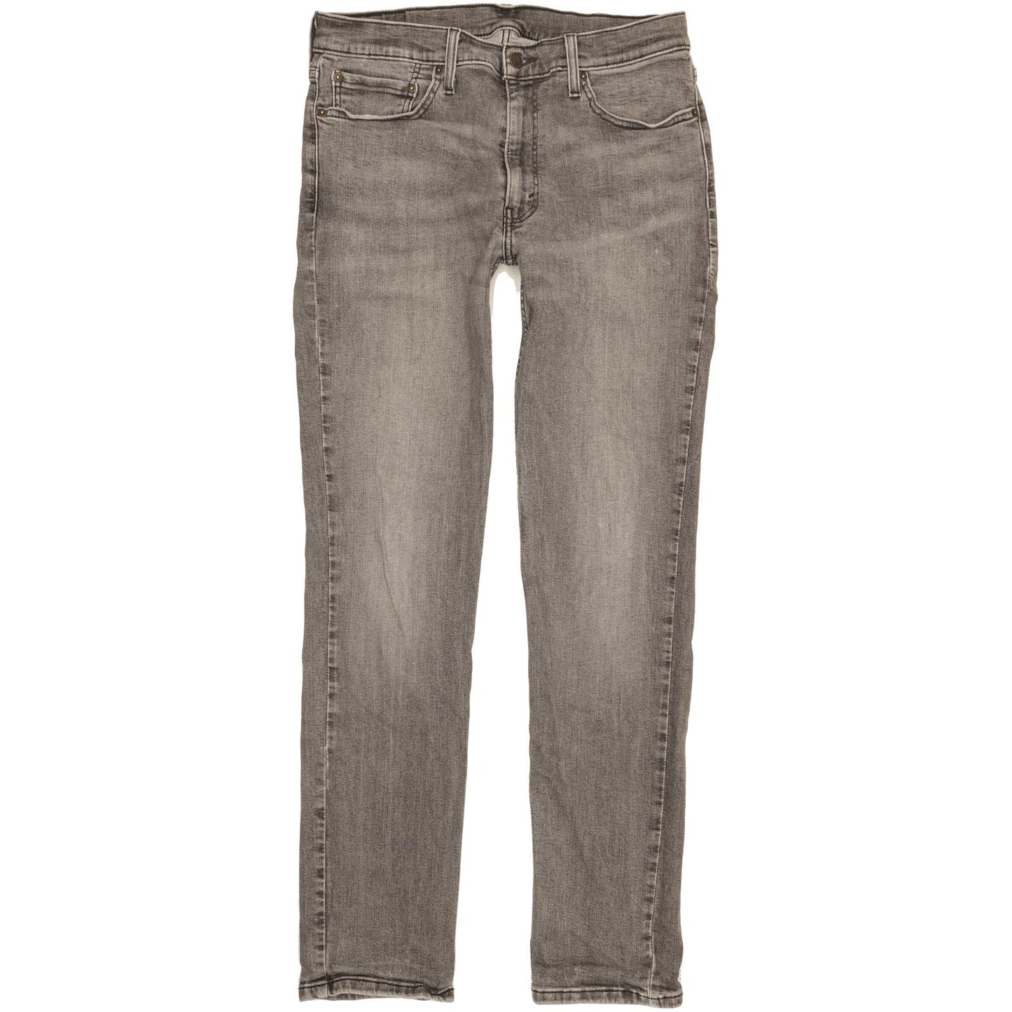 Levi's 511 Men Grey Straight Slim Stretch Jeans W36 L34
