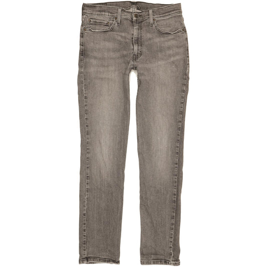 Levi's 511 Men Grey Straight Slim Stretch Jeans W36 L34