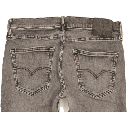 Levi's 511 Men Grey Straight Slim Stretch Jeans W36 L34