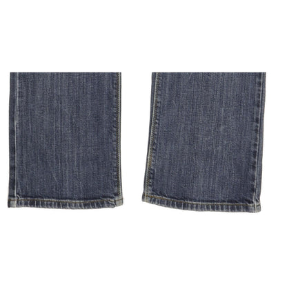 Levi's 470 Women Blue Straight Slim Stretch Jeans W32 L32