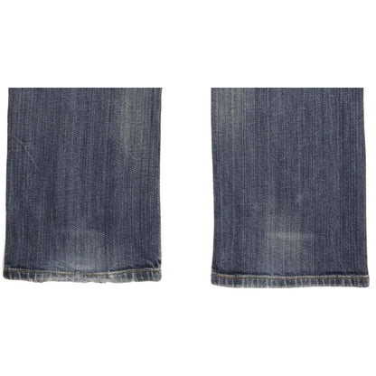 Levi's 470 Women Blue Straight Slim Stretch Jeans W32 L32