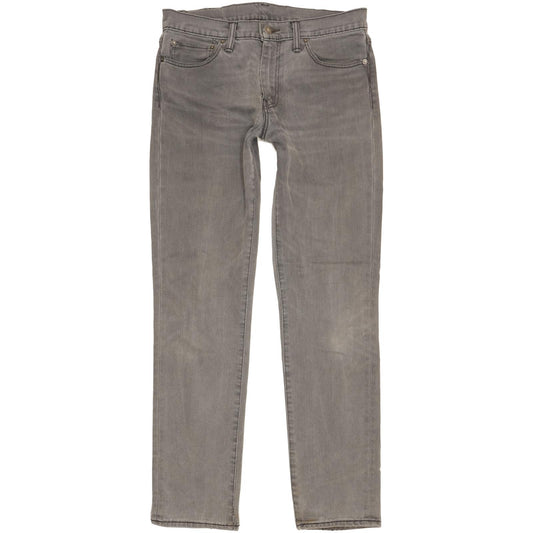 Levi's 511 Men Grey Straight Slim Jeans W33 L33