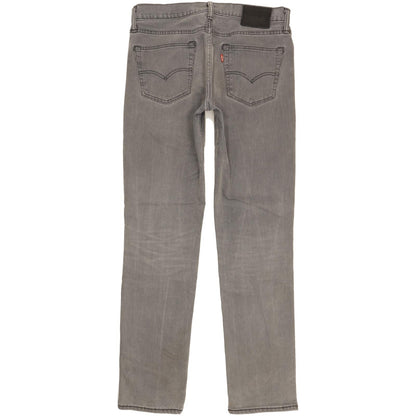 Levi's 511 Men Grey Straight Slim Jeans W33 L33