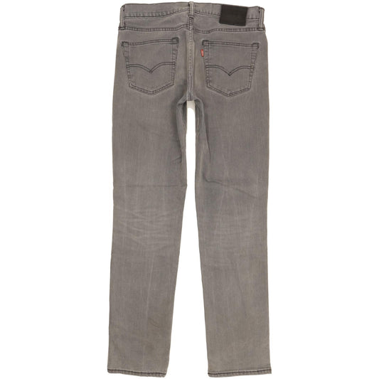 Levi's 511 Men Grey Straight Slim Jeans W33 L33