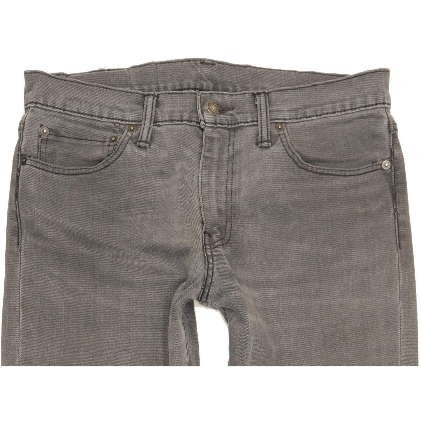 Levi's 511 Men Grey Straight Slim Jeans W33 L33