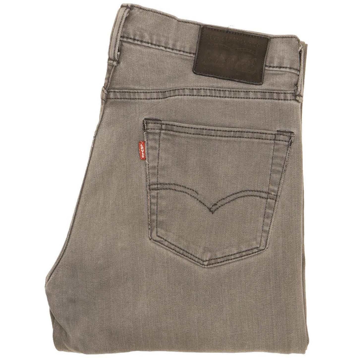 Levi's 511 Men Grey Straight Slim Jeans W33 L33