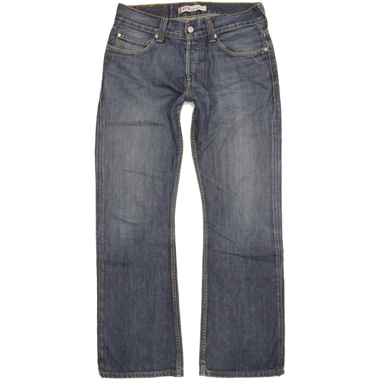 Levi's 512 Men Blue Bootcut Slim Jeans W32 L32