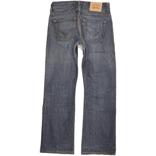 Levi's 512 Men Blue Bootcut Slim Jeans W32 L32