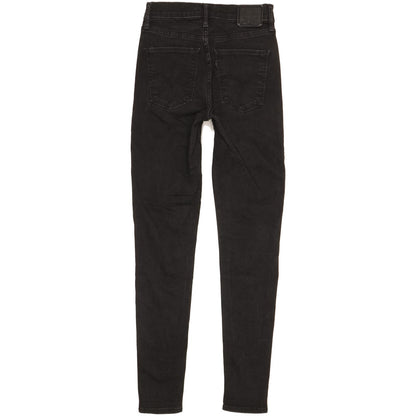 Levi's Mile Women Black Skinny Slim Stretch Jeans W26 L29