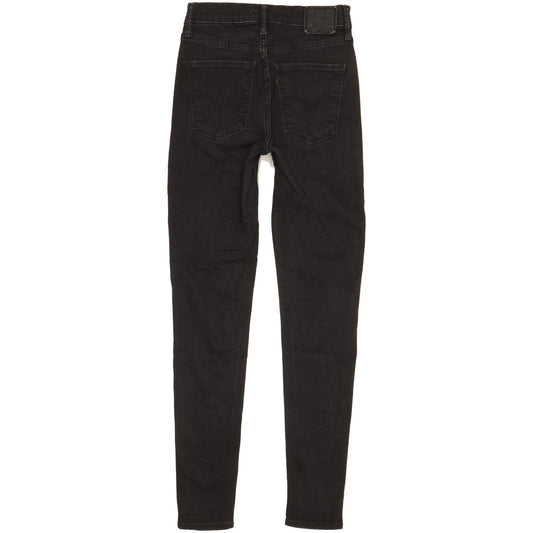 Levi's Mile Women Black Skinny Slim Stretch Jeans W26 L29
