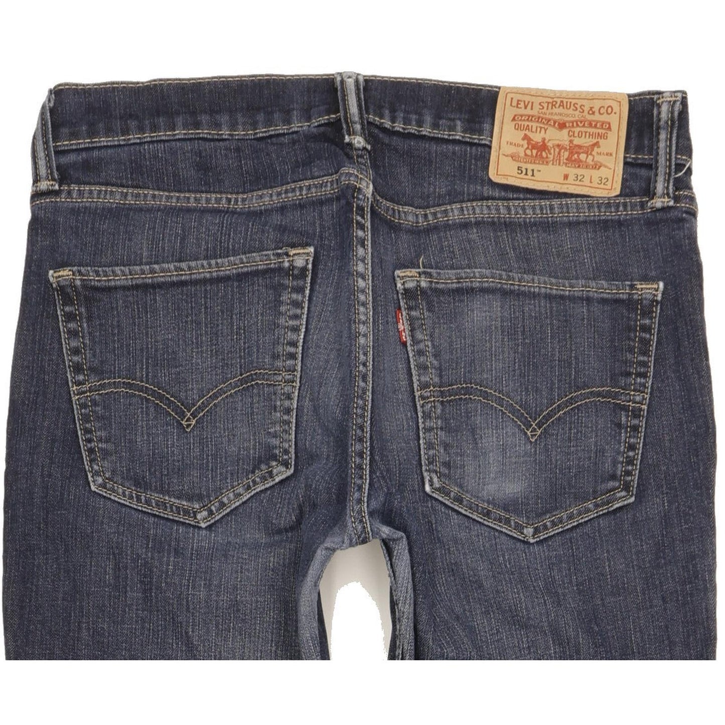 Levi's 511 Men Blue Straight Slim Stretch Jeans W32 L30