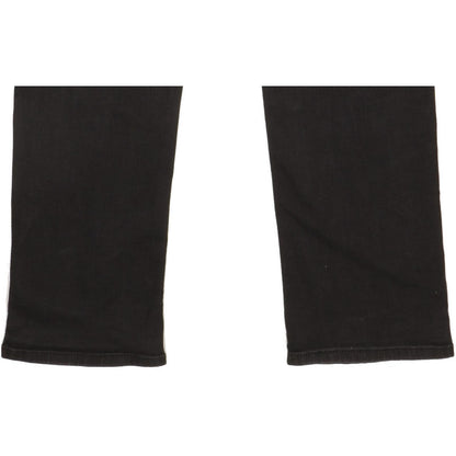 Levi's 712 Men Black Straight Slim Stretch Jeans W32 L32