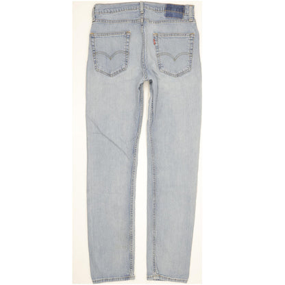 Levi's Men Blue Straight Slim Stretch Jeans W31 L32