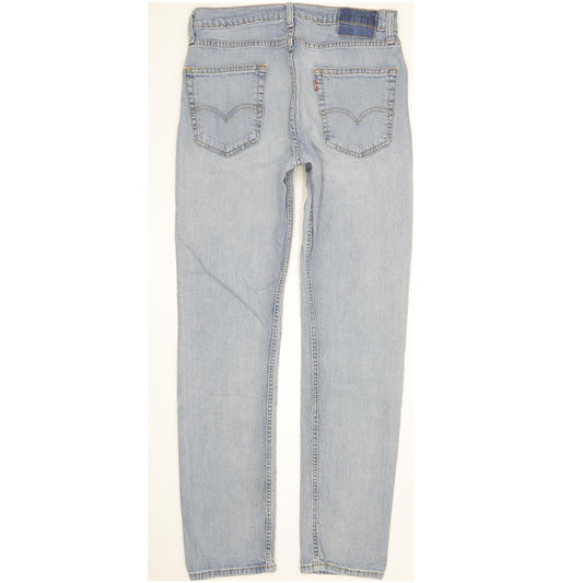 Levi's Men Blue Straight Slim Stretch Jeans W31 L32