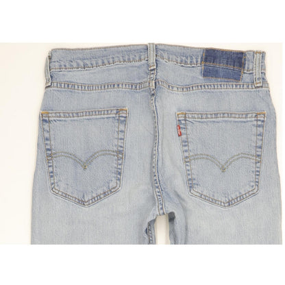 Levi's Men Blue Straight Slim Stretch Jeans W31 L32