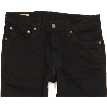 Levi's 511 Men Black Straight Slim Stretch Jeans W32 L31