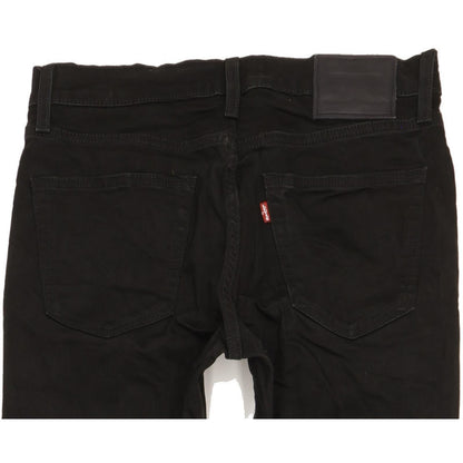 Levi's 511 Men Black Straight Slim Stretch Jeans W32 L31