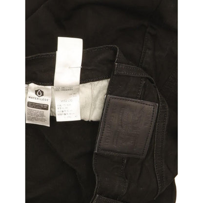 Levi's 511 Men Black Straight Slim Stretch Jeans W32 L31