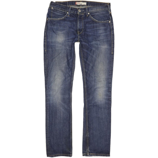 Levi's 511 Men Blue Straight Slim Jeans W34 L33