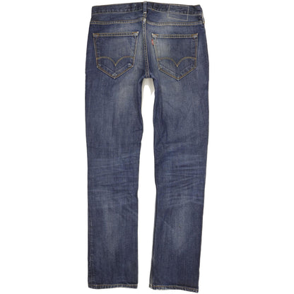 Levi's 511 Men Blue Straight Slim Jeans W34 L33