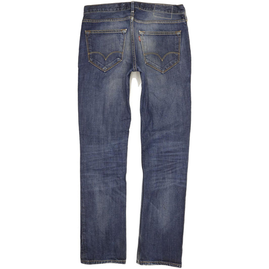 Levi's 511 Men Blue Straight Slim Jeans W34 L33