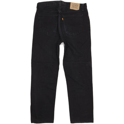 Levi's 615 Men Black Straight Regular Jeans W36 L29