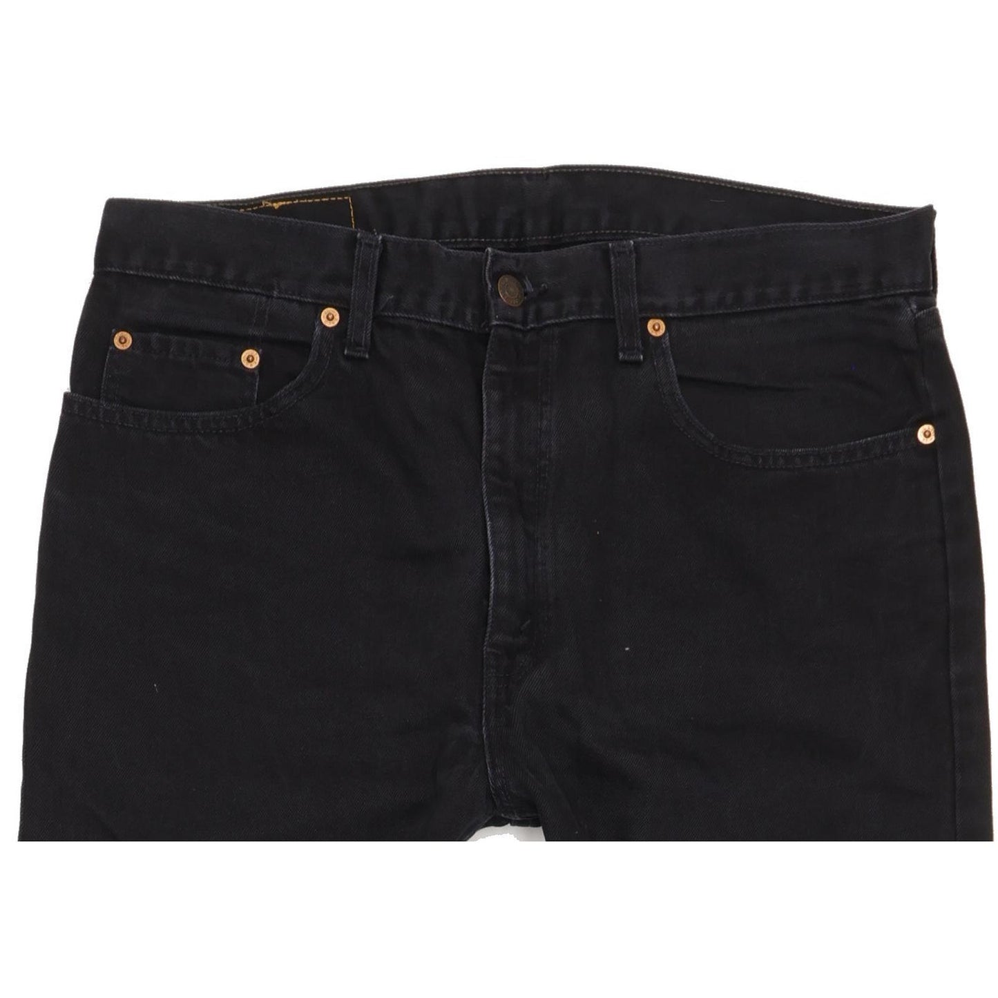 Levi's 615 Men Black Straight Regular Jeans W36 L29