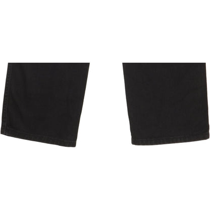 Wrangler Men Black Straight Regular Jeans W33 L29