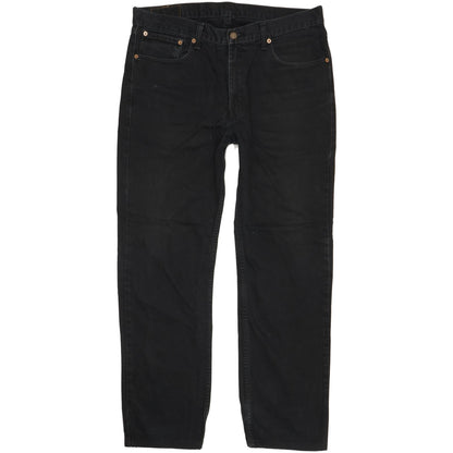 Levi's 751 Men Black Straight Regular Jeans W36 L31
