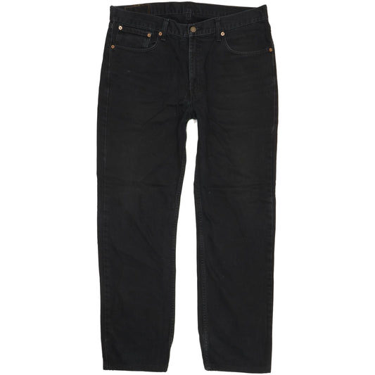 Levi's 751 Men Black Straight Regular Jeans W36 L31