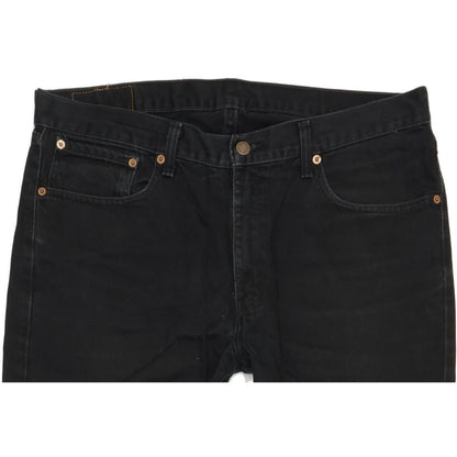 Levi's 751 Men Black Straight Regular Jeans W36 L31