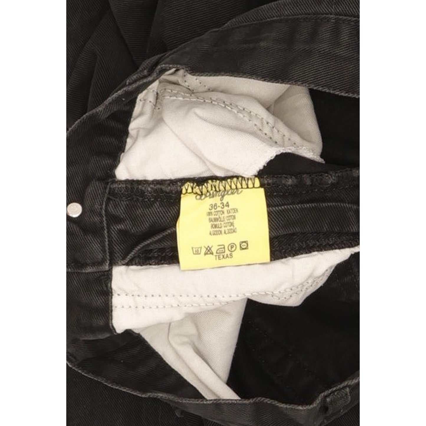 Levi's Texas Men Black Straight Regular Jeans W35 L33