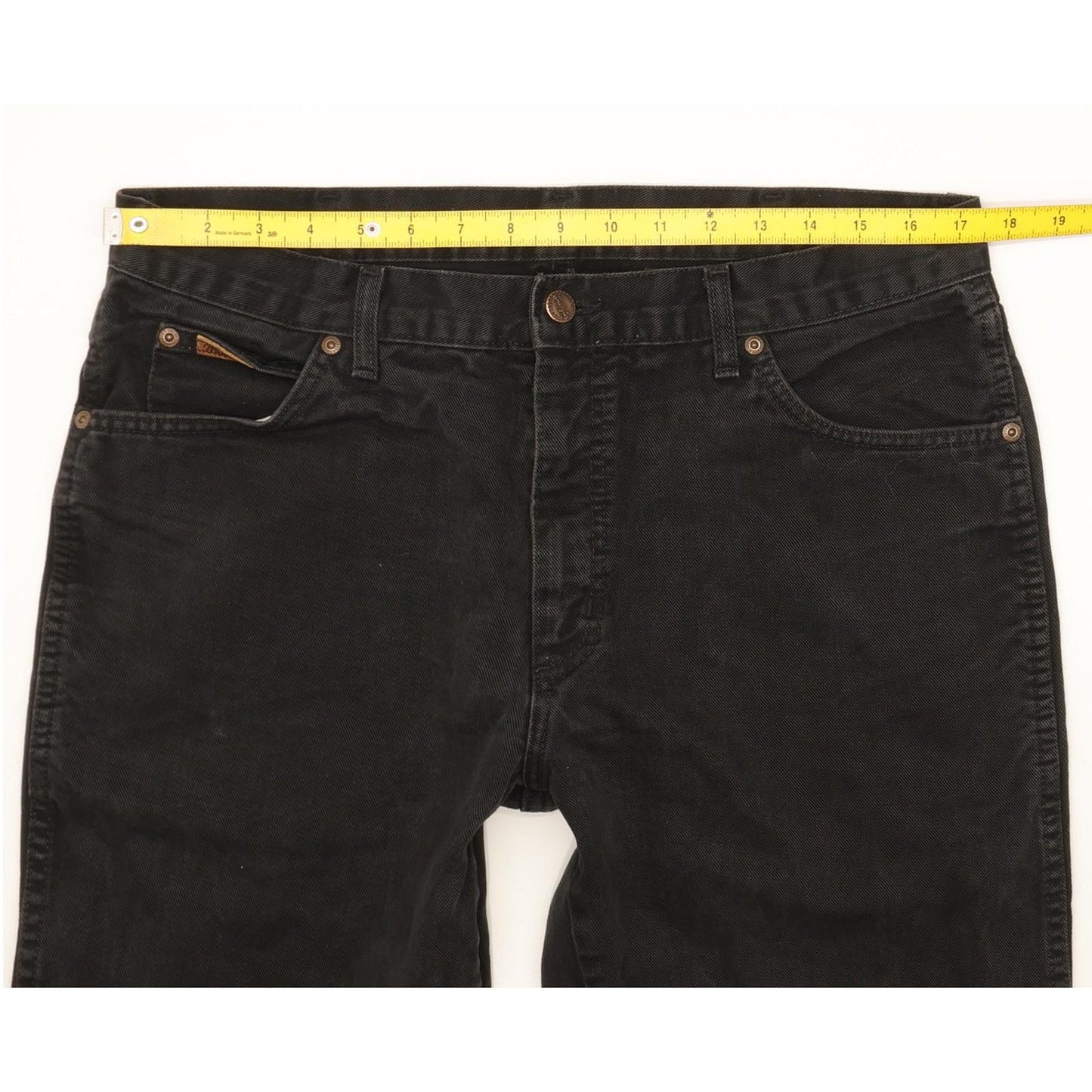 Levi's Texas Men Black Straight Regular Jeans W35 L33
