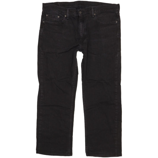 Levi's 559 Men Black Straight Relaxed Stretch Jeans W38 L28