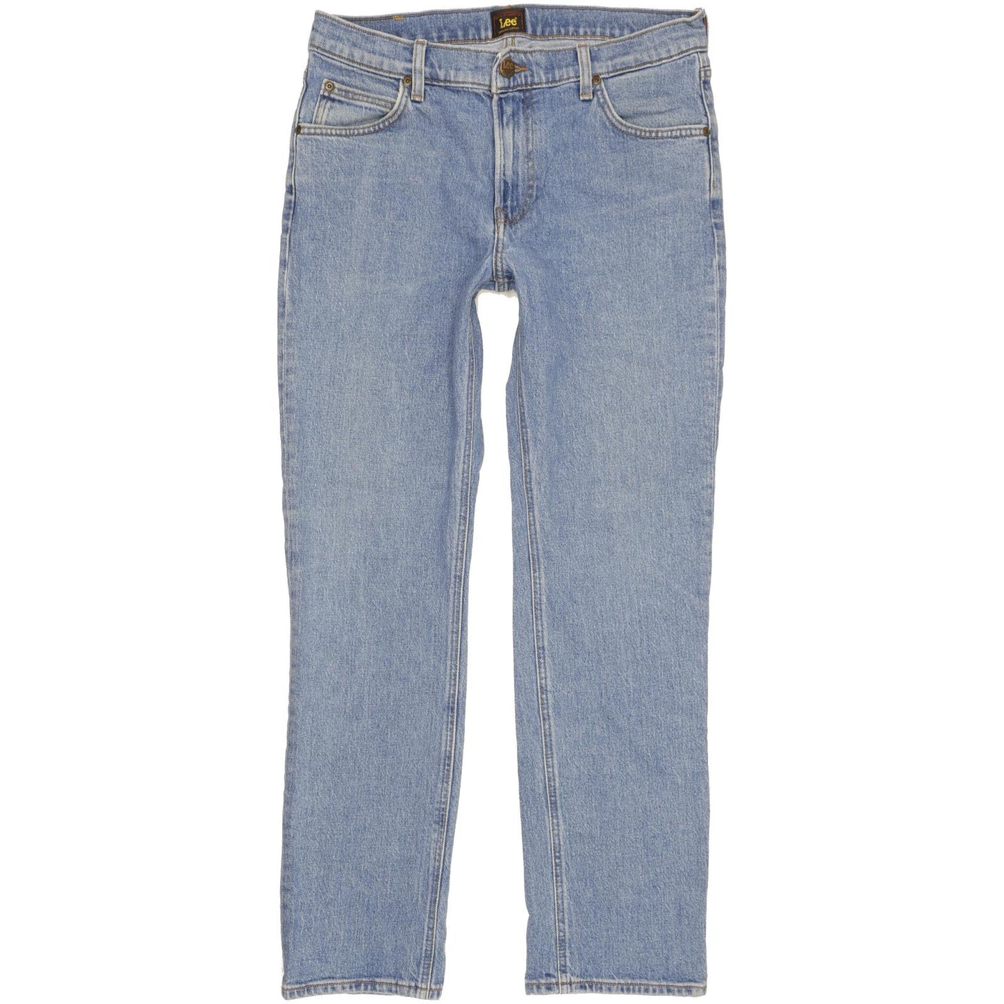 Lee West Men Blue Straight Regular Stretch Jeans W31 L30