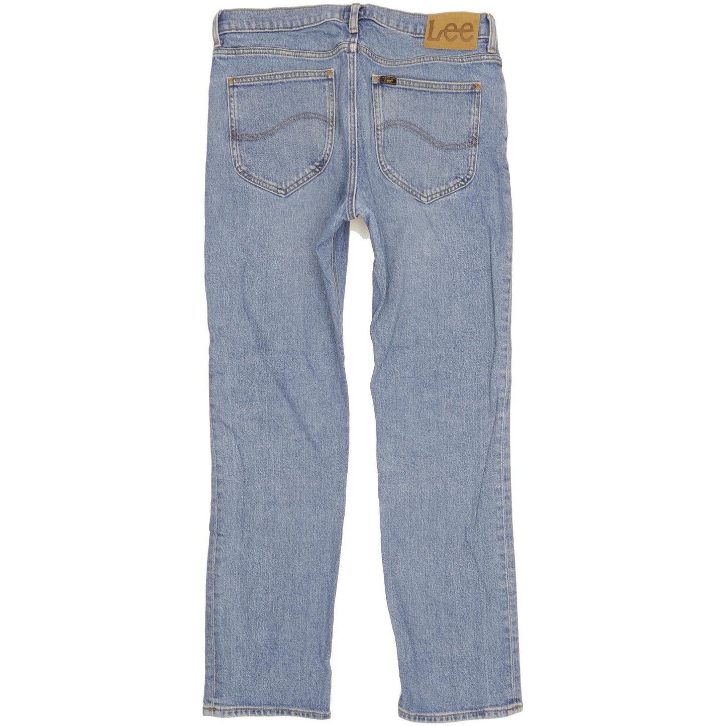 Lee West Men Blue Straight Regular Stretch Jeans W31 L30