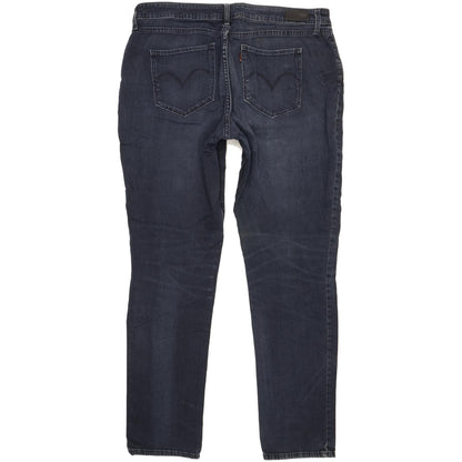 Levi's Bold Curve Women Blue Skinny Slim Stretch Jeans W33 L32